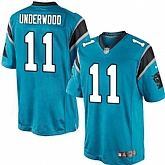 Nike Men & Women & Youth Panthers #11 Underwood Blue Team Color Game Jersey,baseball caps,new era cap wholesale,wholesale hats